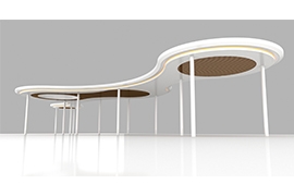 淮安公（gōng）園異型廊架（jià）發貨案例